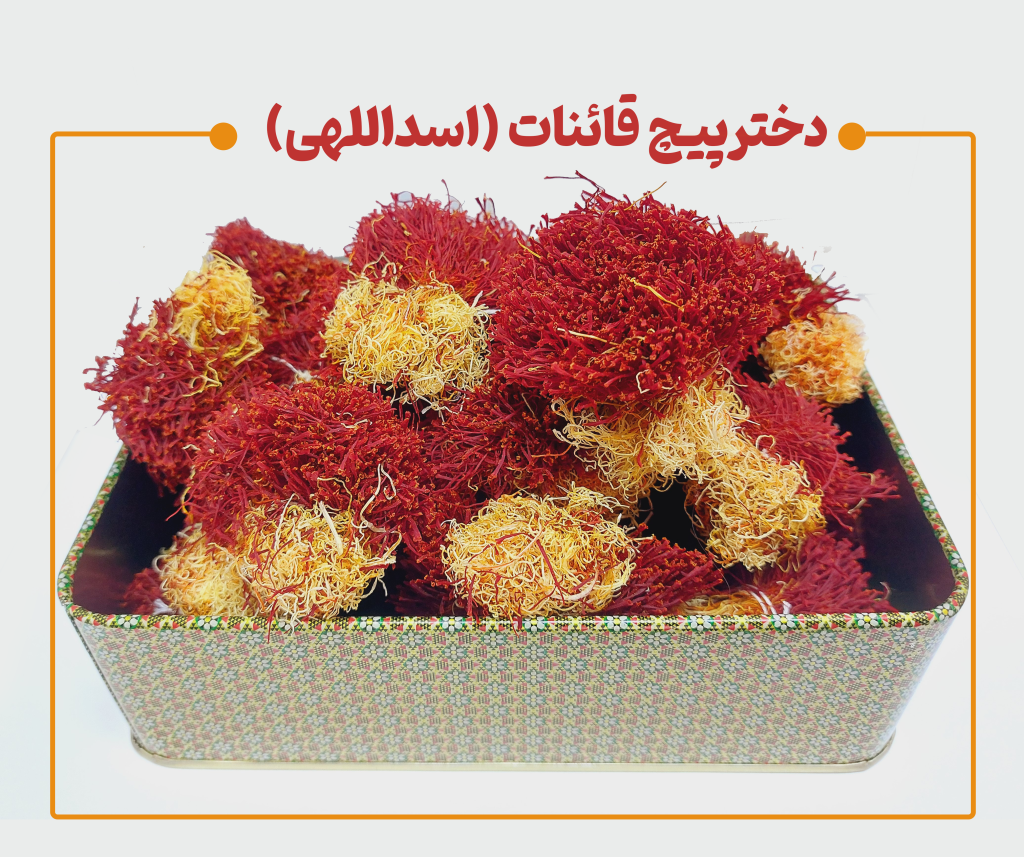 زعفران دخترپیچ اصل قائنات با قیمت مناسب